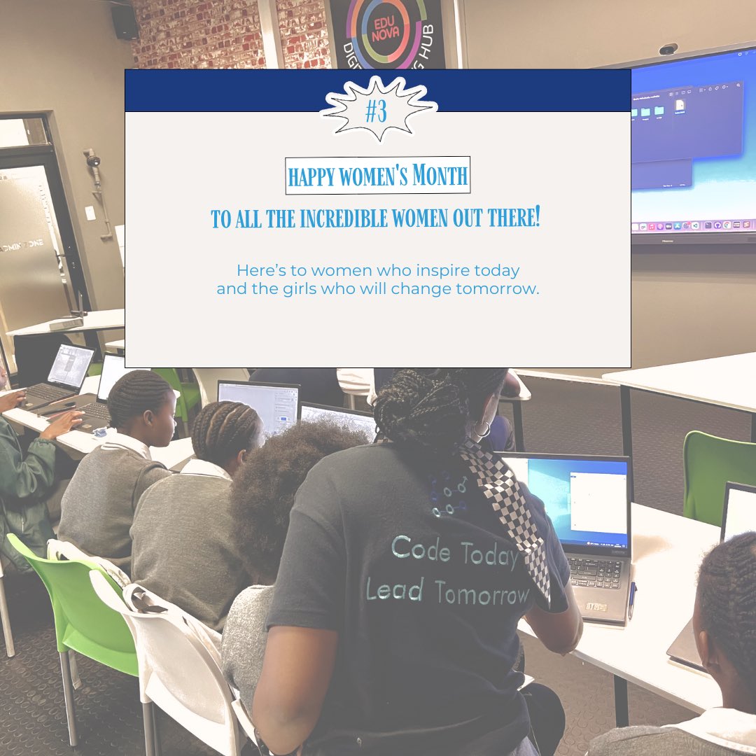 Eazi_Code's tweet image. Happy Women’s Month! ✨

This August, we’re celebrating the brilliance, creativity, and resilience of women everywhere. From tech pioneers to the young girls coding their first projects in our classrooms. 💻💡

At EaziCode, we believe in empowering the next generation of women in…