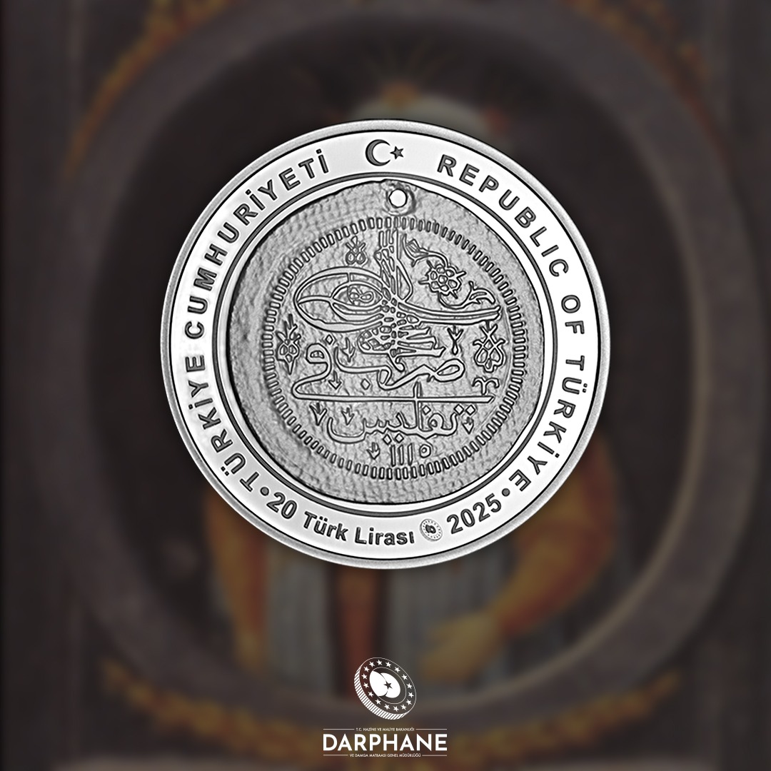 III.Ahmed - Osmanlı Padişahları Serisi No:23 Hatıra Parası, 26.08.2025 Salı Günü Saat 11:00'da satışa sunulacaktır.
Detaylı Bilgi İçin:
emagaza.darphane.gov.tr
Hatıra Para satışa sunulduğunda aşağıdaki bağlantı üzerinden temin edebilirsiniz.
emagaza.darphane.gov.tr/iii-ahmed-osma…