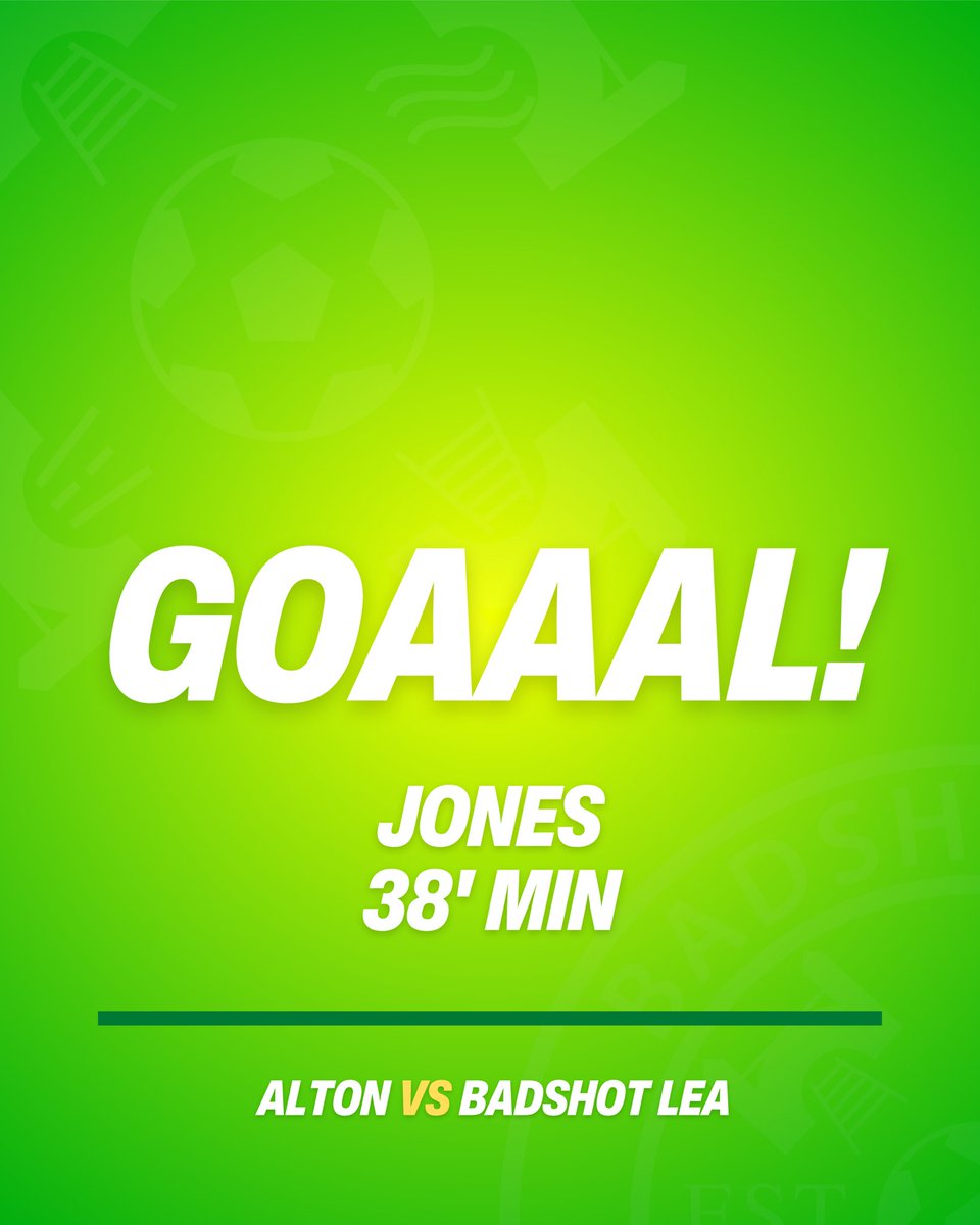 ⏰ 38’

GOAL!

OH MY WORD!!!

Stan Jones take a bow - he’s driven down the line round 3 defenders and slotted it into the corner!!!

<a href="/alton_fc/">Alton FC</a> 1 - 2 BL

#Baggies <a href="/ComCoFL/">Combined Counties Football League</a>