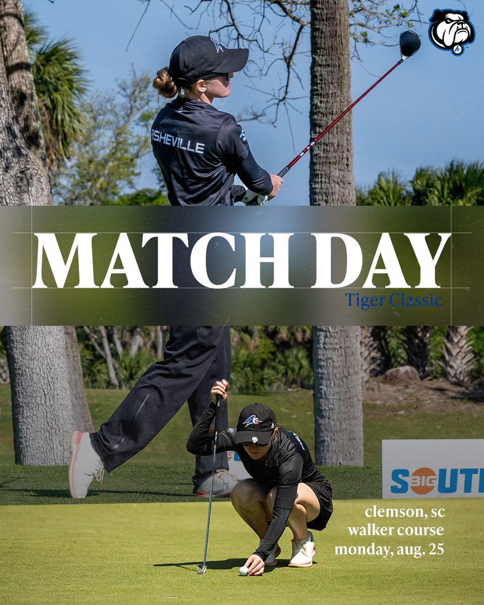 𝑴𝒂𝒕𝒄𝒉 𝑫𝒂𝒚 🏌️‍♀️

We travel to Clemson for the Tiger Classic to begin the 2025-26 season! We tee off for the first 18 holes of the day at 9 a.m. 

📊 tinyurl.com/4burwypb

#ALLinAVL