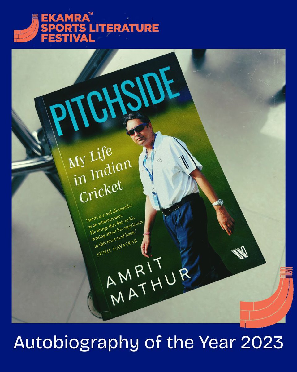 Ekamra Sports Literature Festival tweet media