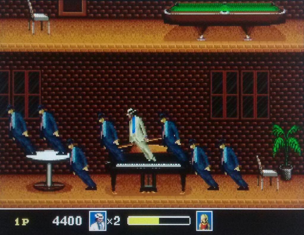 本日はメガドライブ『マイケル・ジャクソンズ・ムーンウォーカー』が発売されて35周年です。おめでとうございます！
