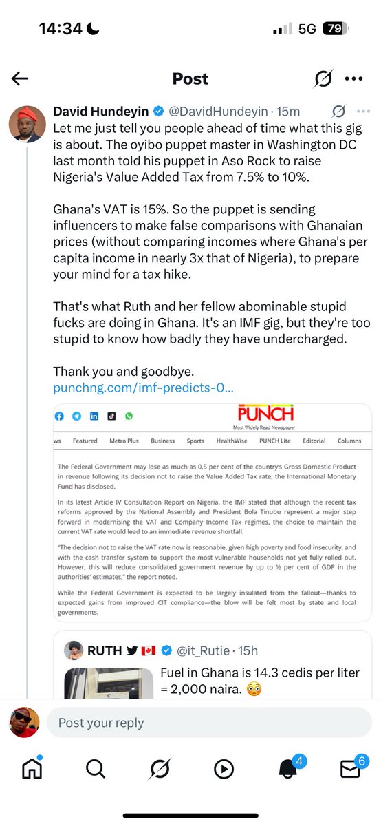 Omo This Hundeyin needs to be Arrested oo cuz what in the name of God is this 
You'd go under the comments and see how gullible and foolish people can be
Omo