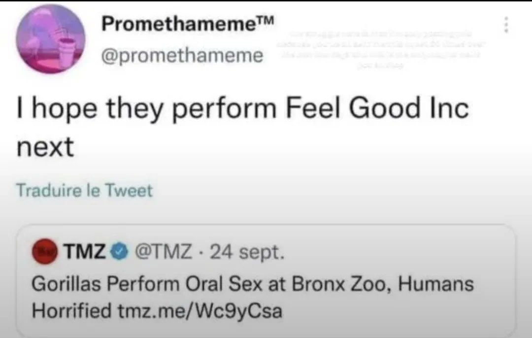 Gorillaz being in Fortnite instantly reminded me of this tweet