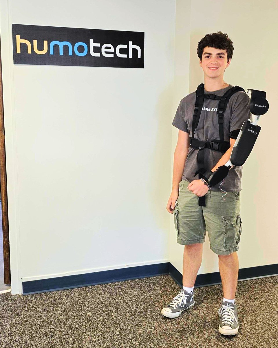 A huge #ThankYou to our summer #Interns — <a href="/ashley_zeman/">Ashley Zeman</a>, Prakhar Kiran, and Angelo Stader — for all of your creativity, energy, and hard work at #Humotech!

We’re excited to see where your journeys take you next… and for some of you, where they continue with us 😉.

#Robotics