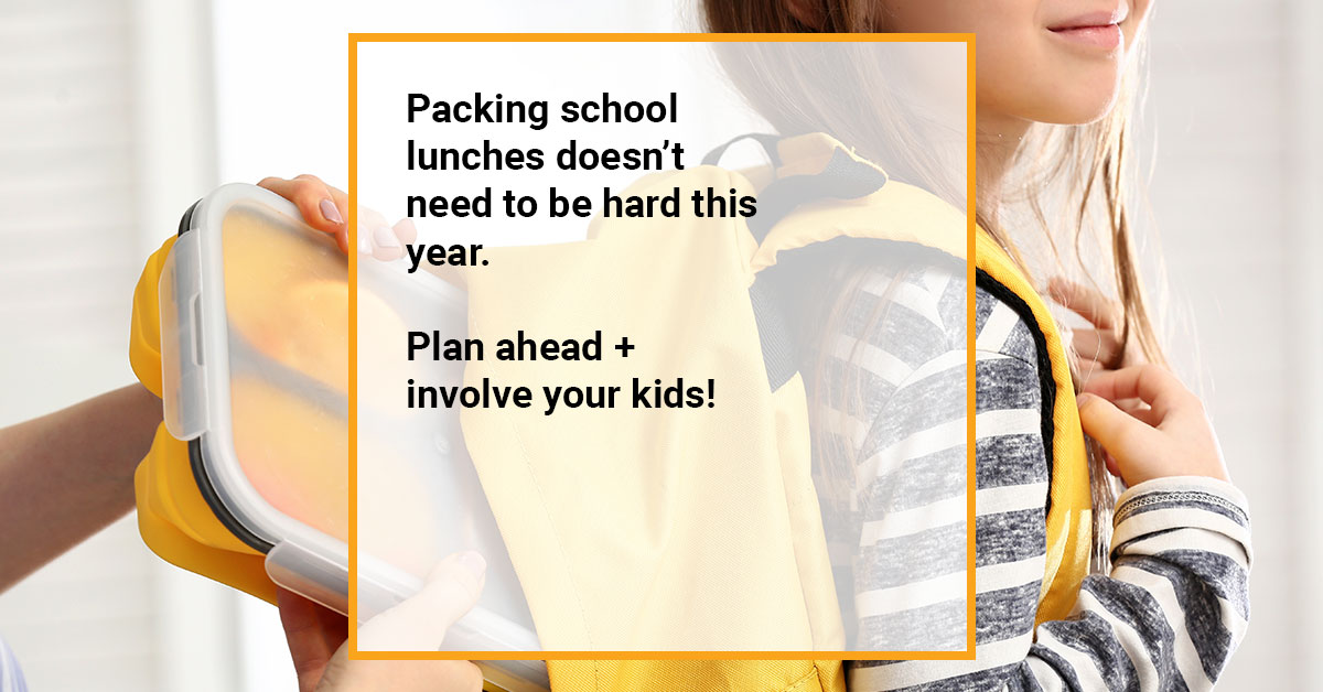 For parents, back to school means back to packing school lunches. 🍱🎒 

Planning ahead, involving your kids, and asking what they’d like can make the task easier (and more fun)! 

👉 Find school lunch packing tips here:  
ow.ly/yOZ750WJWiM