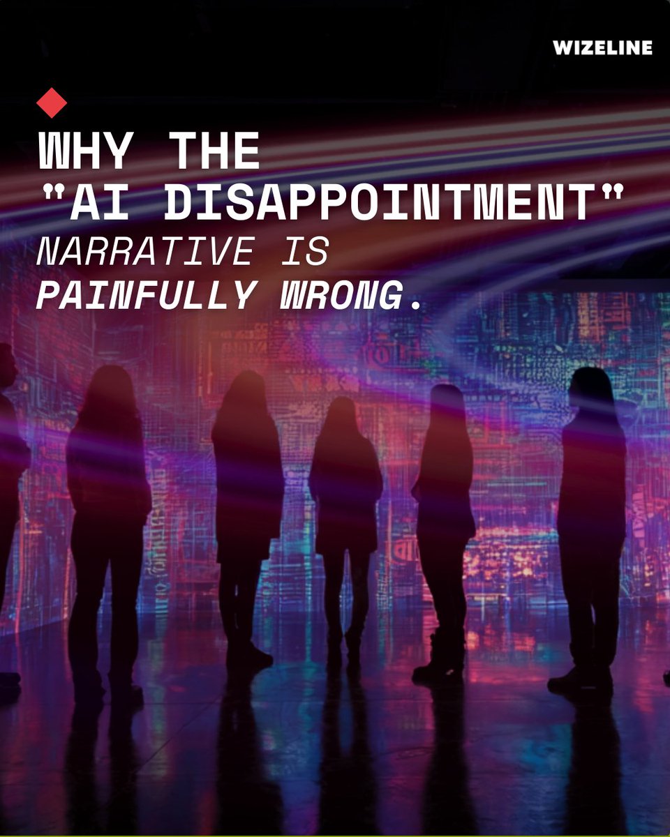 AI disappointment or strategic focus?

The popular narrative misses the real story: we're seeing a crucial shift from broad experimentation to focused, scalable solutions. 🎯

Read the full analysis by Clay Griffith: ow.ly/y5jC50WKTGR 

#AI #BusinessStrategy #Tech