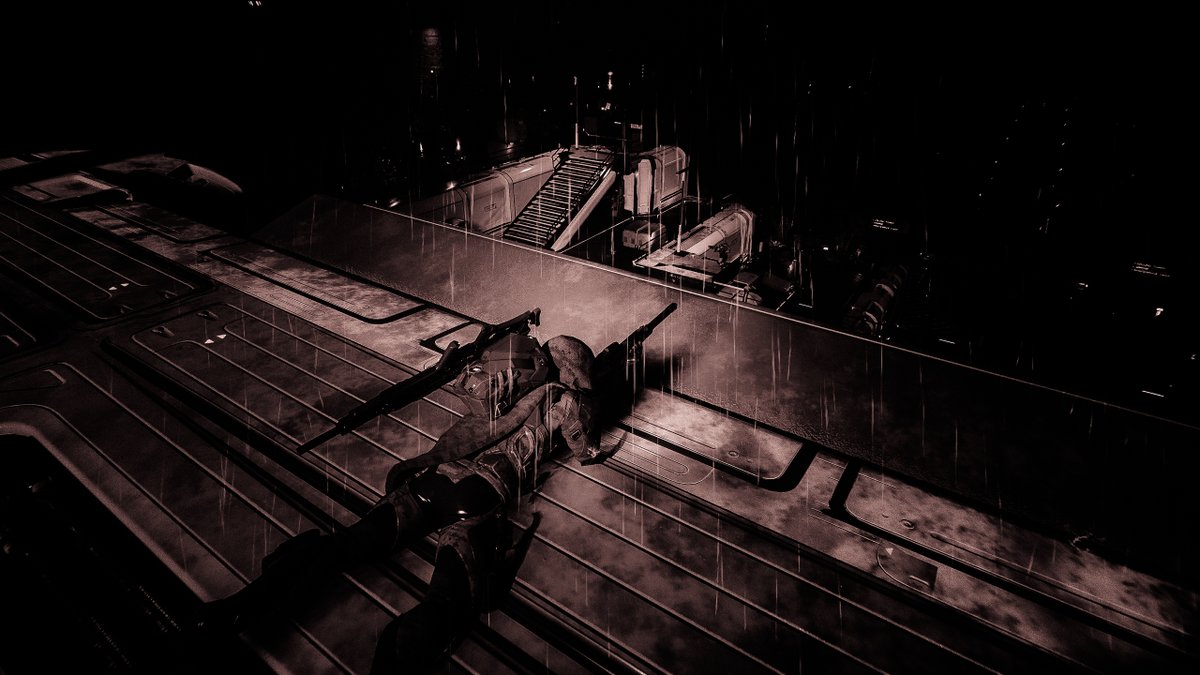 AtlasDefenseOrg's tweet photo. Geist stealth armor so sneaky even the rain canโt find me. ๐ง๏ธ๐ป
#StarCitizen #FPS #screenshotSaturday #SCscreenshots https://t.co/rhjw3Fbm1z