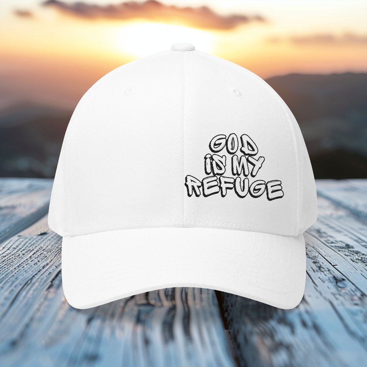 MyFaithMyFather's tweet image. Stay cool and grounded with the God Is My Refuge Flexfit Hat. More than just a cap, it's a stylish daily reminder of your faith. Wear it and let your spirit speak without words. #FaithFashion #MyFaithMyFather myfaithmyfather.com/products/god-i…