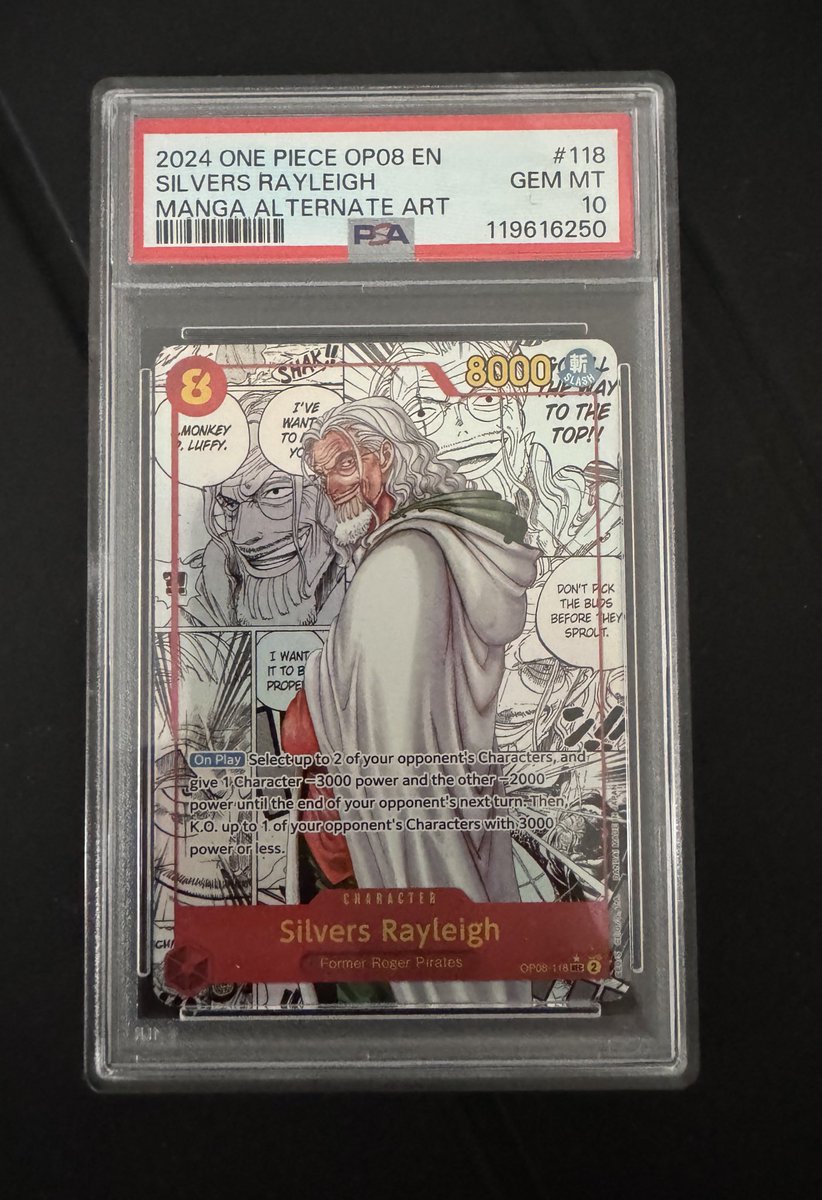 I got my Silvers Rayleigh card back from rating. 10 BABYYYY 👄👅🔥🔥🔥