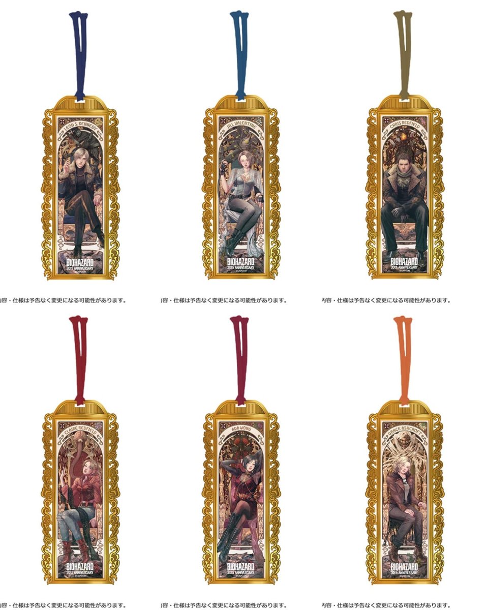 Resident Evil merchandise at the special store: E-Capcom Tokyo Game Show 2025!

E-Capcom returns this year with a special store to commemorate TSG 2025 with 30th anniversary and Resident Evil Requiem merchandise.

🔹 Collection of Acrylic Stands featuring the 30th anniversary