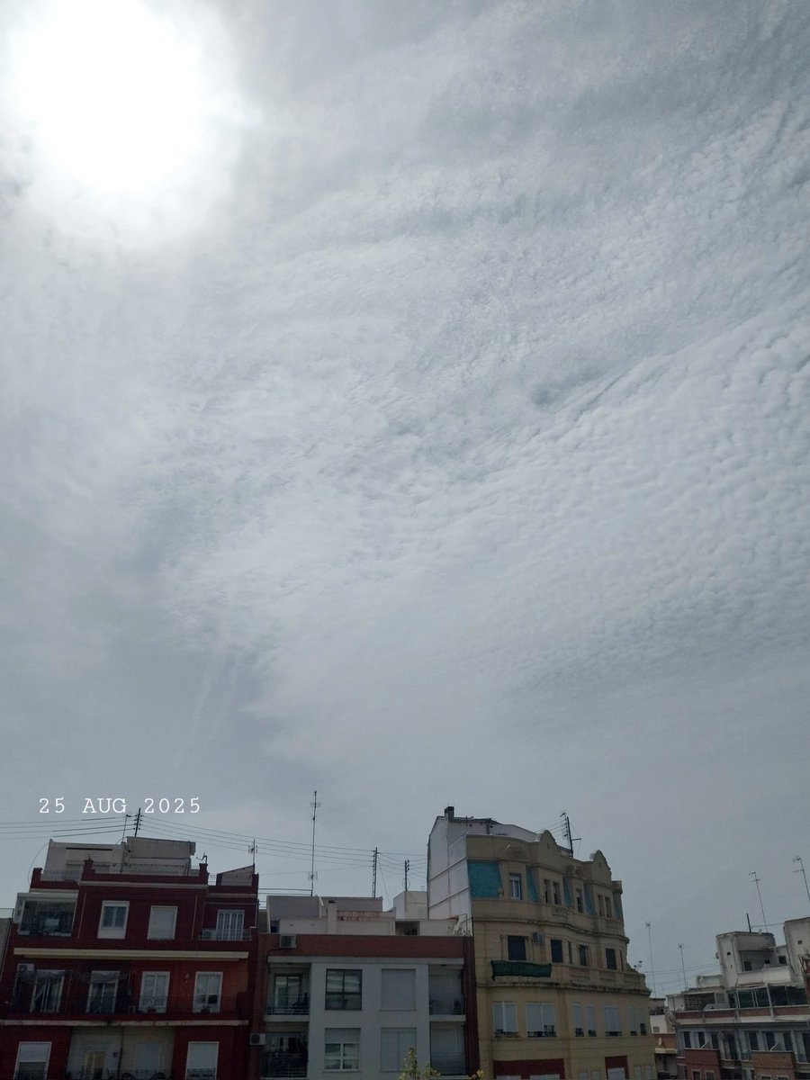 <a href="/IDGlez/">Isa</a> Cielo vomitivo en Valencia 
Lo peor es la sensación del efecto cúpula