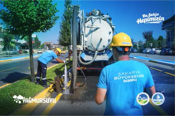 Sakarya’da Altyapı Temizlik Çalışmaları Devam Ediyor