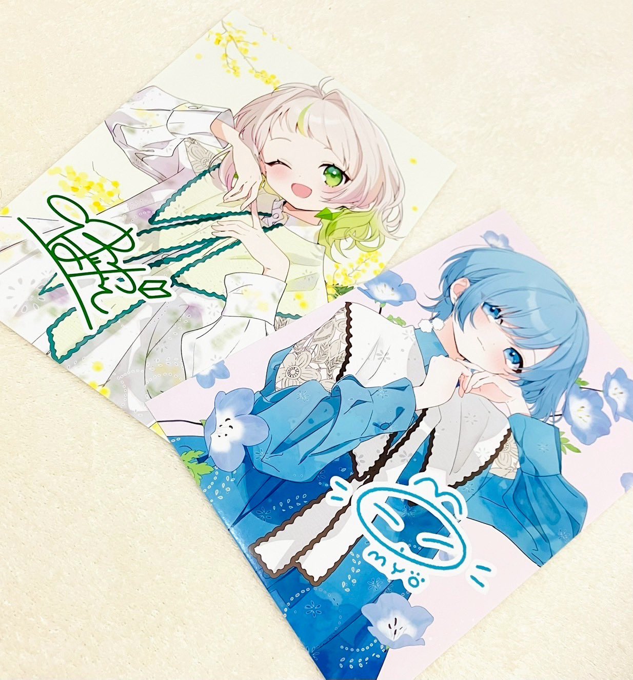 三つ葉ちょこ先生 複製サイン入りA4プレミアムビジュアルグラフA みょみょ🐈‍⬛ on X: 