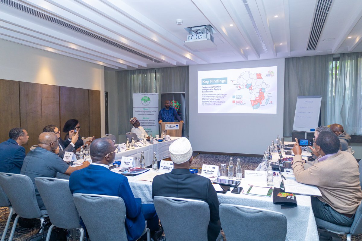 YIAGA's tweet image. Stay tuned as we share key insights and updates on AI’s role in strengthening electoral processes.

#AIElections #AIinElections #ElectionTechnology #TechForDemocracy #DigitalGovernance #ElectionAdministration #DemocracyInAction #AIforGood #DemocracyChampions #Luminate