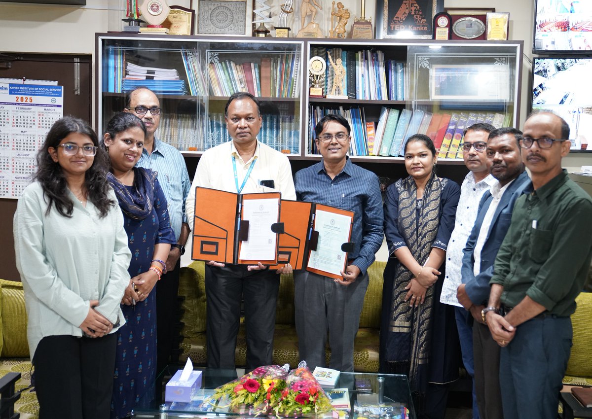 CInI &amp; XISS join hands to bridge classrooms with communities—driving livelihoods, education, health &amp; sustainability in rural &amp; tribal Jharkhand. #MOU #LakhpatiKisan
<a href="/XISSRanchi/">XISS Ranchi</a> <a href="/spaul_cini/">sirshendu paul</a>