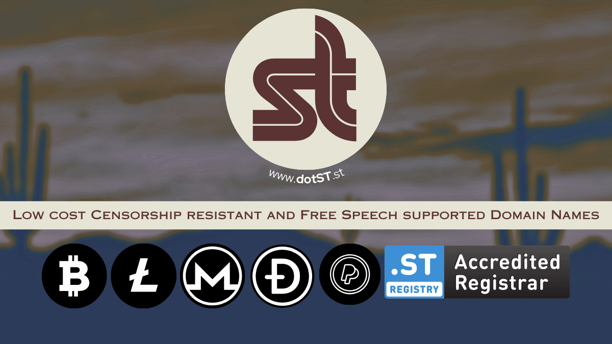 dotst.st is ready, with the sister sites (dotFO, dotVG, dotGD, dotGL, etc) ready "soon".

The .ST domain is perfect for short URLs, domain hacks (many words in English end with "st"), as an abbreviation for "Street", or to secure your presence online by choosing a