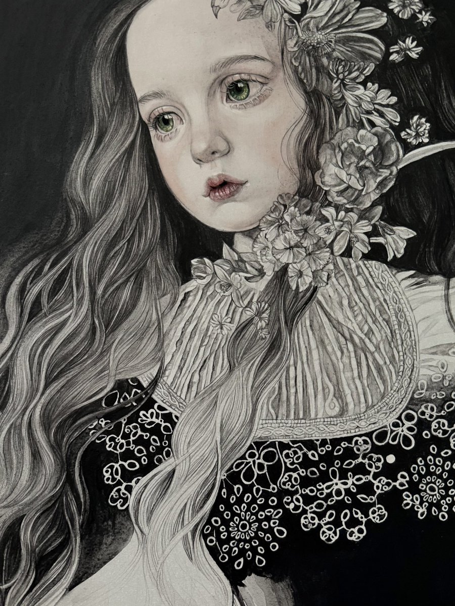 遅野井梨絵 「大きな瞳」 油絵・油彩画 絵画 遅野井梨絵 「大きな瞳」 油絵・油彩画 絵画 遅野井梨絵