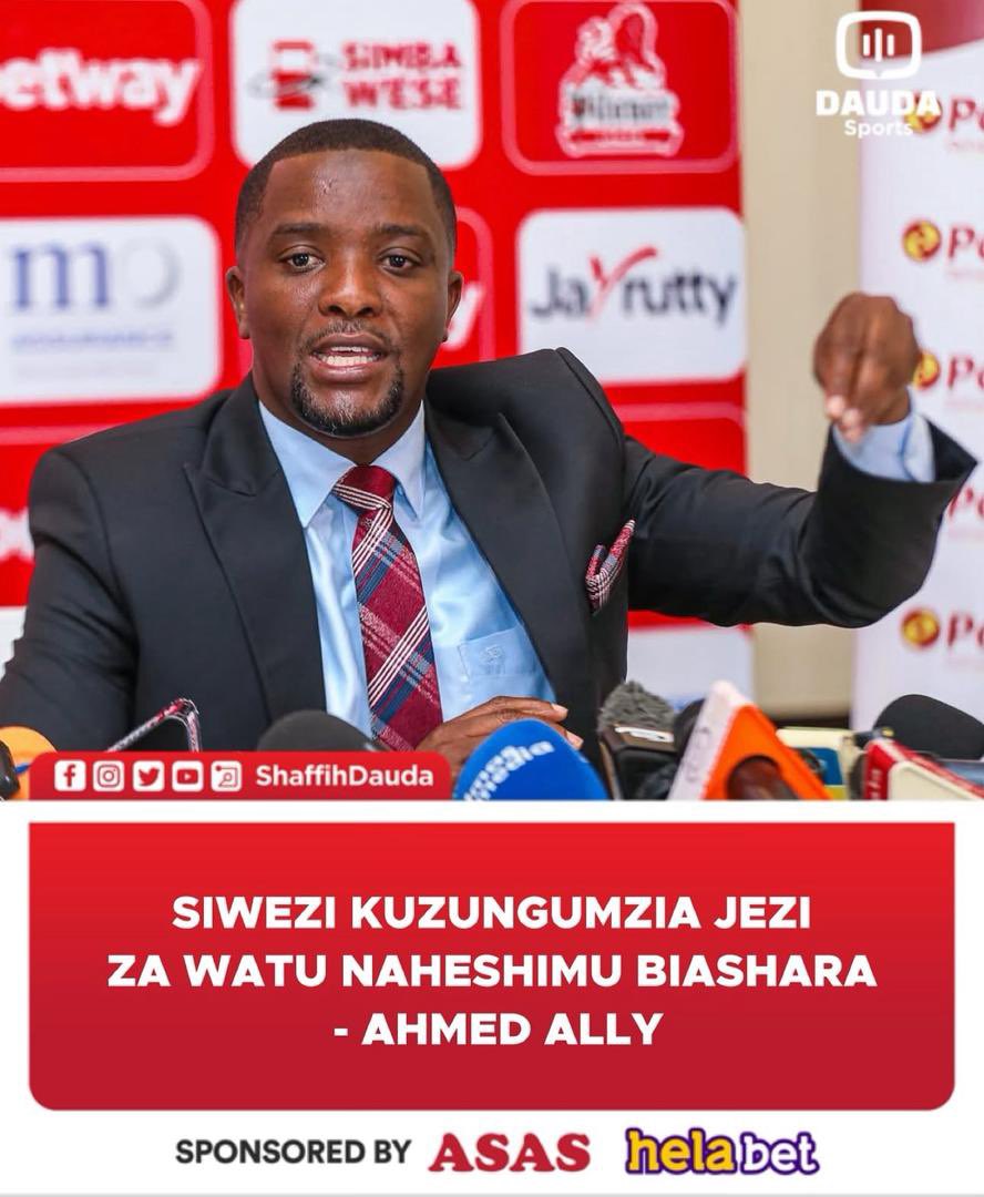 “Umeuliza swali zuri lakini Sitatoa maoni yoyote kuhusu jezi za timu nyingine yoyote kwa sababu hizo ni biashara za watu na kuna watu wanaishi kwa kuuza jezi, nikitoa comment mbaya maana yake kuna mtu ataacha kununua mwisho wa siku nitaharibu biashara ya mtu"

"Mimi nasubiri jezi