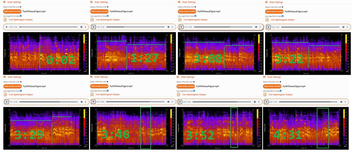 Hay un poco de audio en tu edición 💀