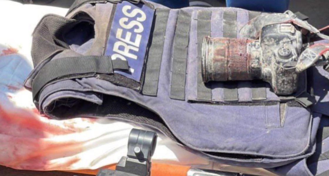 Israel has killed 244 journalists in Gaza since the start of the genocide.