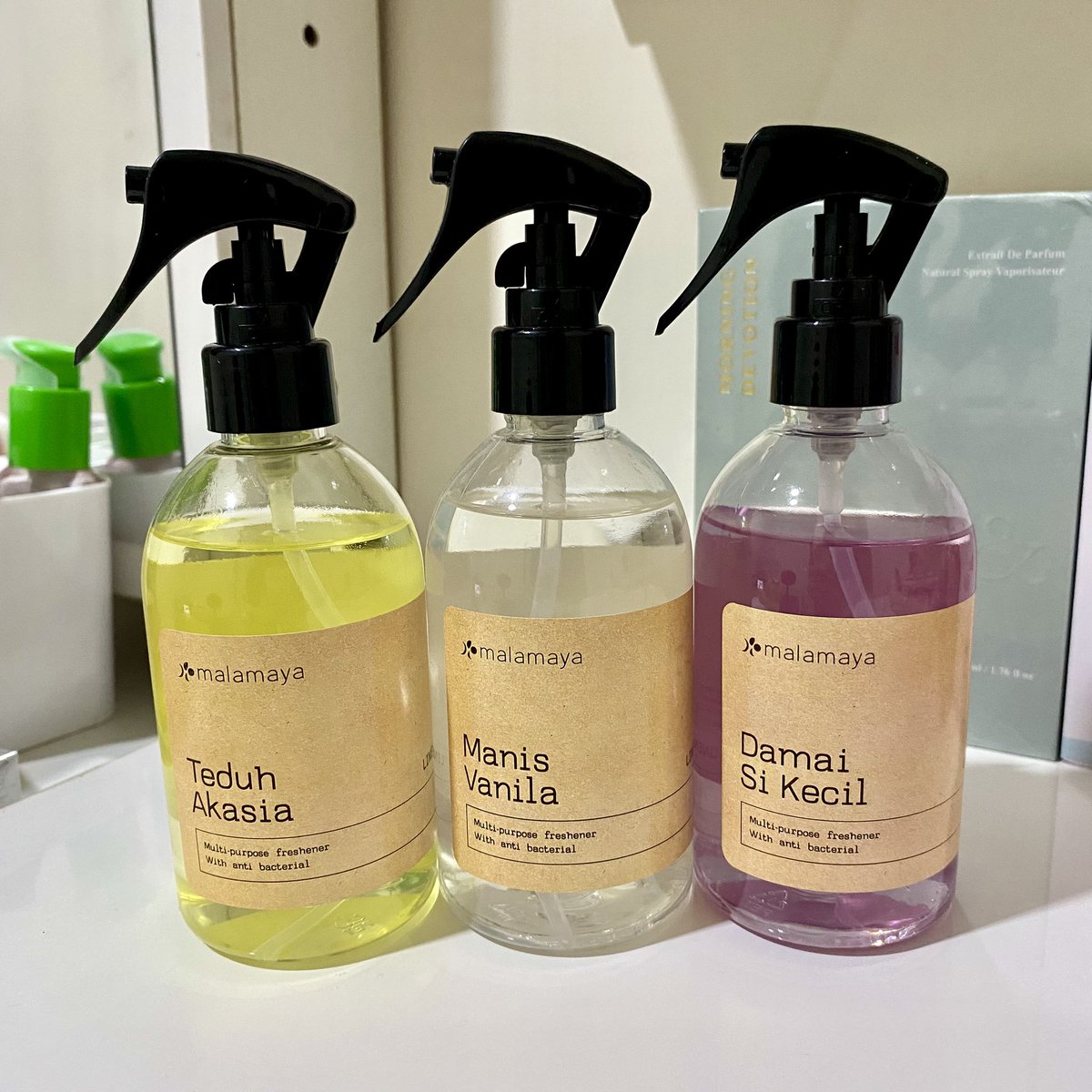 sekarang mau tidur rasanya nyenyak banget, tinggal semprot-semprot doang kamar jadi wangi dan nenangin 🥹💗