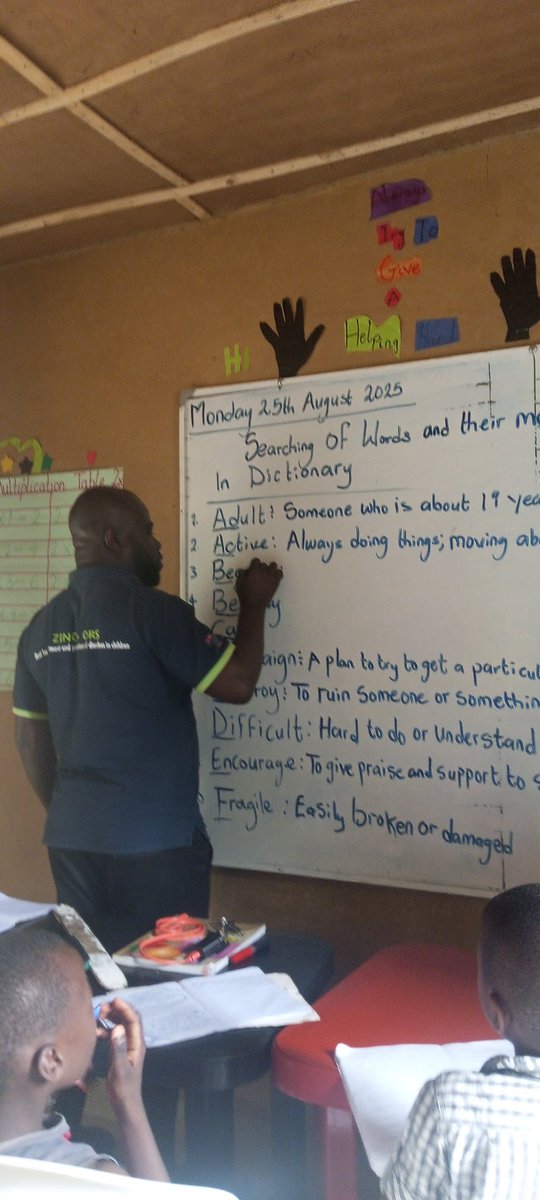 Tope_Orus's tweet image. Today, I taught the pupils how to search for words and their meanings in the dictionary and also introduced them to group work.

#Summerclass