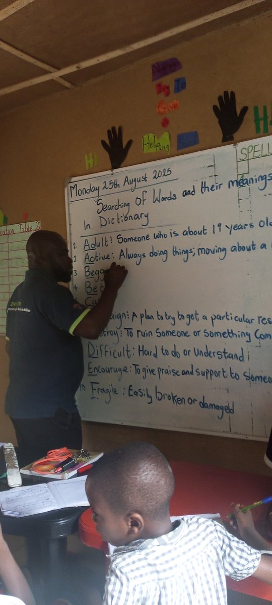 Tope_Orus's tweet image. Today, I taught the pupils how to search for words and their meanings in the dictionary and also introduced them to group work.

#Summerclass