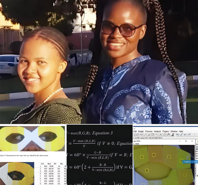 nulinnovations's tweet photo. Two NUL Physics students, ‘Makarabo Mokhethi &amp; Nickiwe Raletšela, use Maths and Physics to build eye goggles that detect jaundice in newborns by checking eye colour! A simple, low-cost tool that could save babies’ lives in rural Lesotho https://t.co/uNKT4g0Sxl