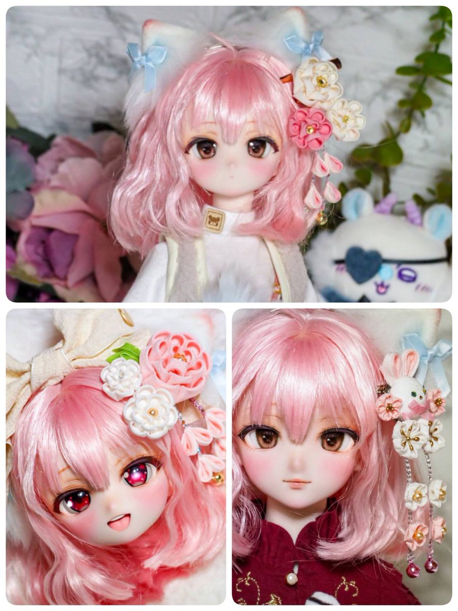 【ハンドメイド】オールビスクドール　紫陽花 紫陽花ドレスセット・ちび | ボークス公式 ドルフィーオンライン