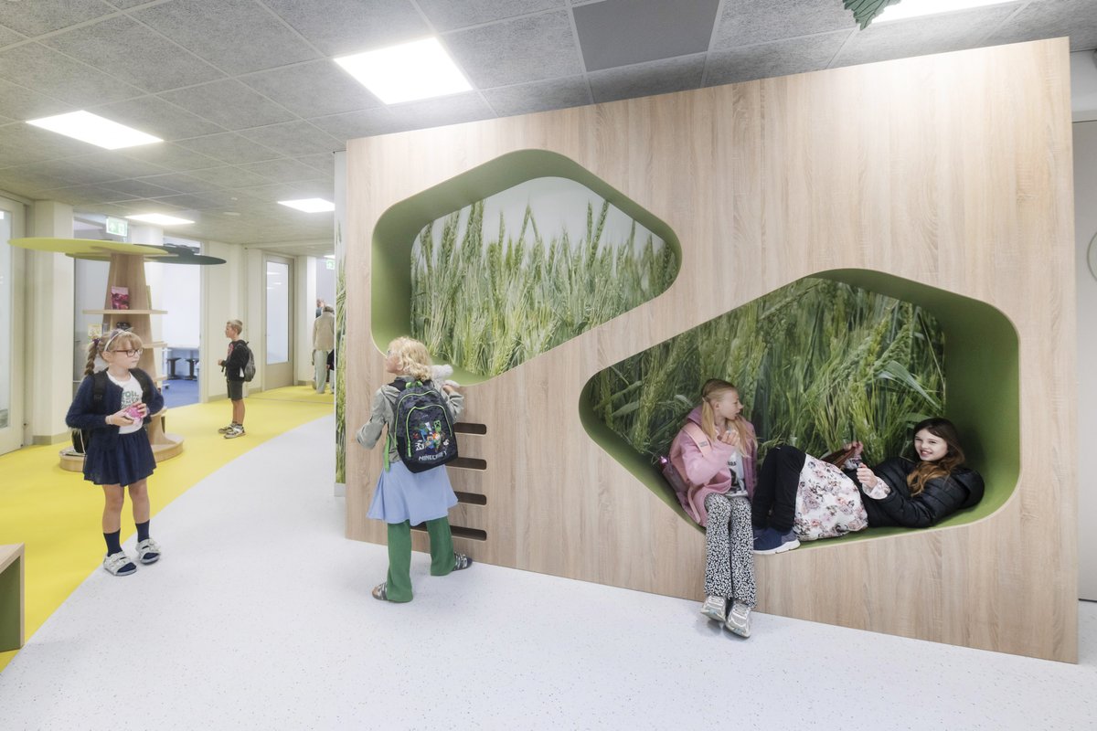 Wat in boppeslach foar Jistrum! Zaterdag openden we de gloednieuwe MFA De Trochset en vandaag beginnen kinderen van De Greide niet alleen aan een nieuw schooljaar, maar ook in hun nieuwe school! Wy winskje alle brûkers in hiel soad wille mei harren prachtige nije gebou!