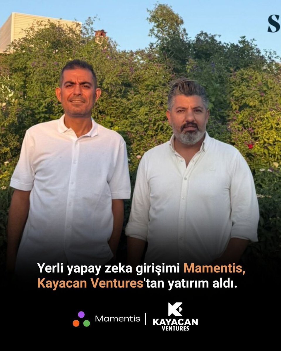 Bugün heyecan doluyuz! Kayacan Ventures olarak, platform ve model bağımsızlığı vizyonuyla öne çıkan yapay zeka girişimi #Mamentis’e 4 milyon dolar değerlemeyle yatırım yapmaktan gurur duyuyoruz. <a href="/mamentis/">Mamentis</a>  kayacanventures.com