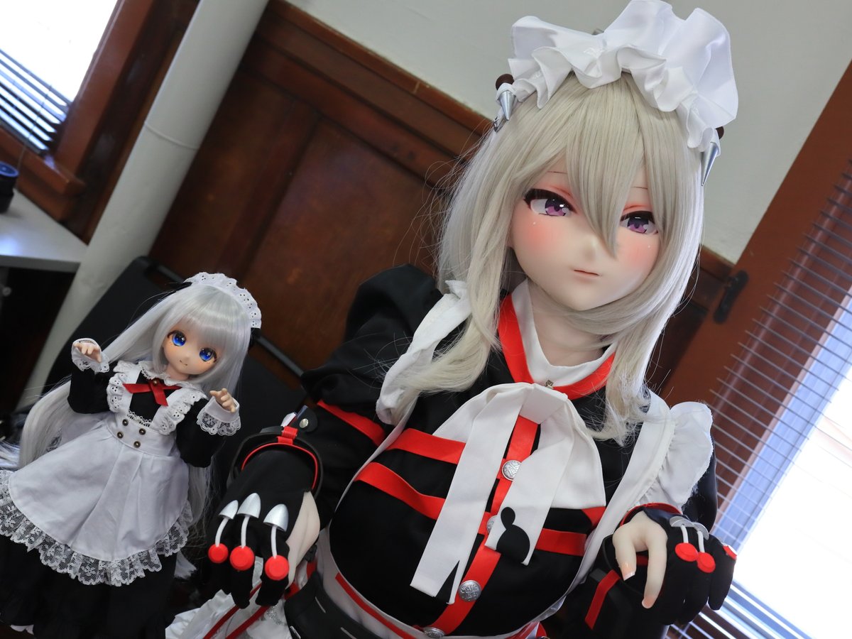 kurokuma_pochi's tweet photo. ♪ようこそお越しなさったご主人様ぁ♪
#KDM01 https://t.co/xsU0acxVJN