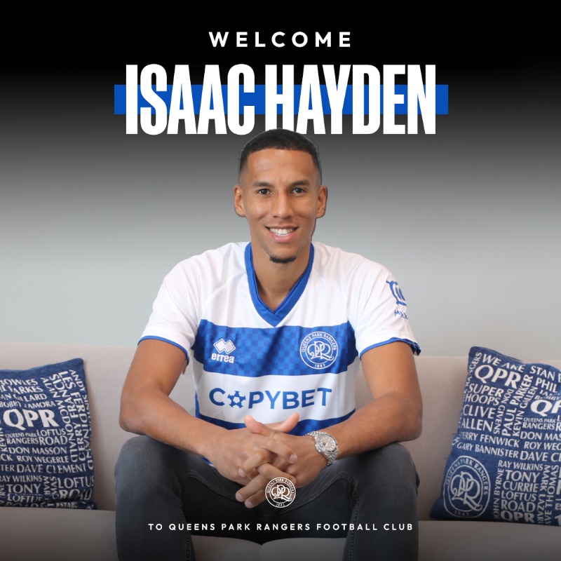 QPR's tweet photo. Hayden is 𝗛𝗢𝗠𝗘 🏡