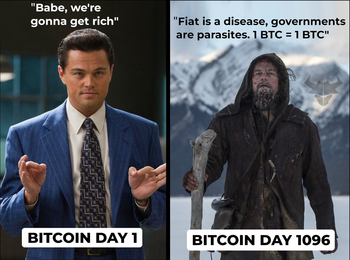 The #Bitcoin journey 👇