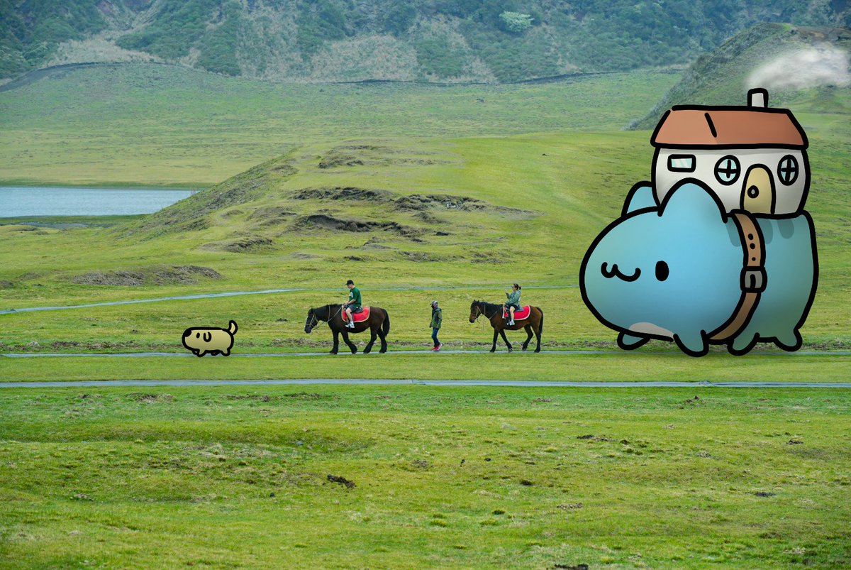 Capoo九州之旅

 #カプー #capoo #咖波 #九州