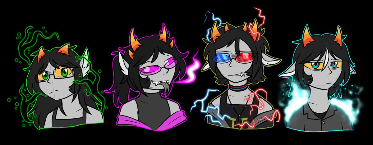 limeinaltime's tweet photo. With the resurgence of Homestuck stuff coming out, I figured I'd doodle these guys again
#homestuck #oc #fantroll #solluxcaptor https://t.co/G0dDBiq0no