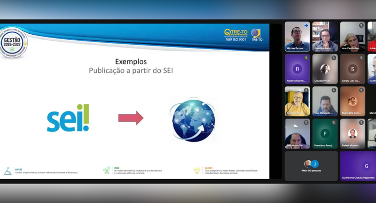 ⚖️Papel estratégico da tecnologia na produtividade é assunto na 2ª edição do “Programa 60 Minutos: TRE-TO Socializando Conhecimentos”. O coordenador de Desenvolvimento de Sistemas do Tribunal foi o convidado para falar do tema.

➡️:  u.tre-to.jus.br/s2eVR