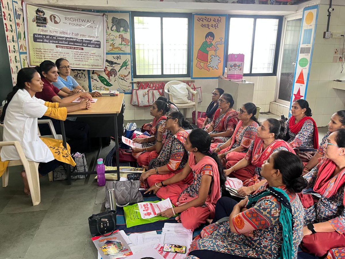 Real reform doesn’t always begin with big announcements.

Sometimes, it begins in a room full of Anganwadi workers. 💪

In #Surat, 71 women came together to mobilize parents, simplify RTE access &amp; build systemic change—shoulder to shoulder.

This is how education reform truly