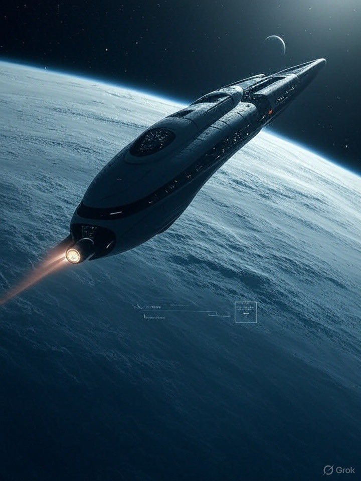 WithCano's tweet image. Turn left at Pluto. 🪐
Space navigation is coming soon. 🚀
#QuantumLinkV3 #NomadProject #SpaceNavigation #MicroWarp