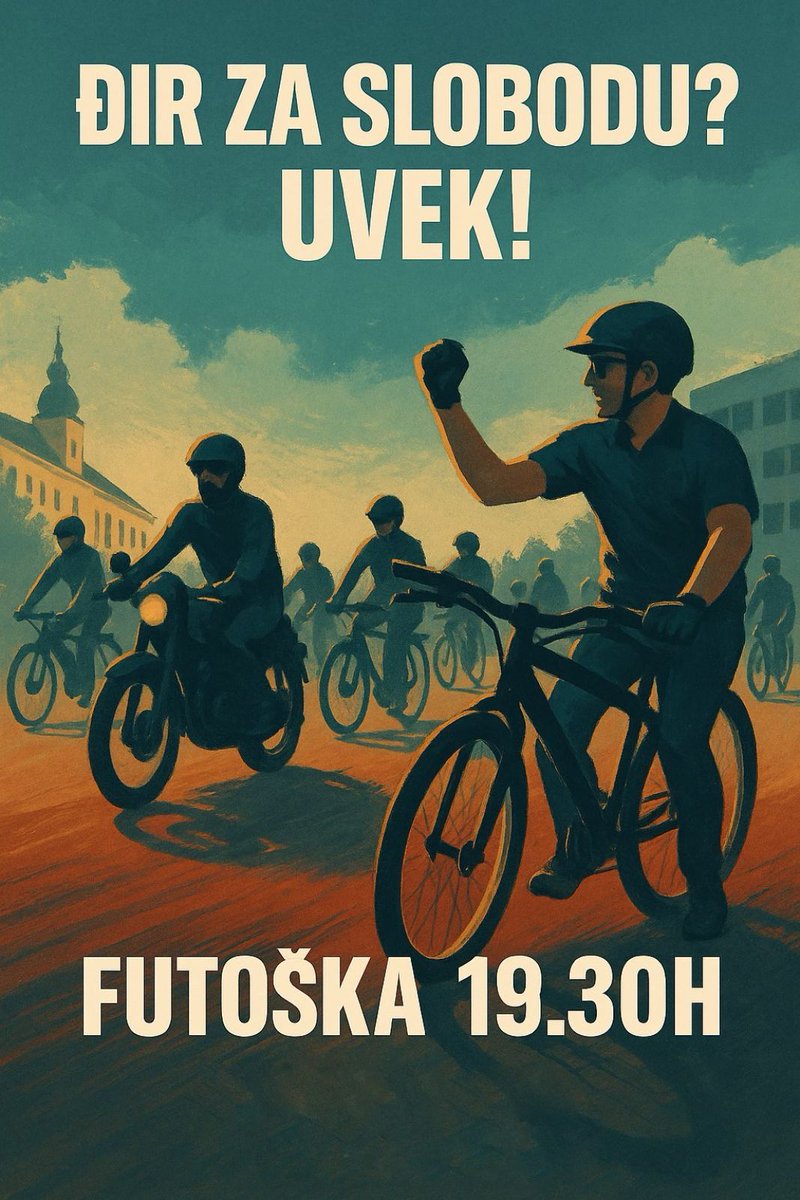 #ProtestiDanas NOVI SAD
Ponedeljak 25.8.