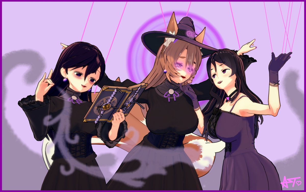 [Hexed Asto]

tied and dressed up, the Hex furret soon to be was in a deep trance after Mina lended her hat to the unknowing furret~

And as Mina was holding Asto, Hex maniac was casting the spell to make another of her

Ft. Mina