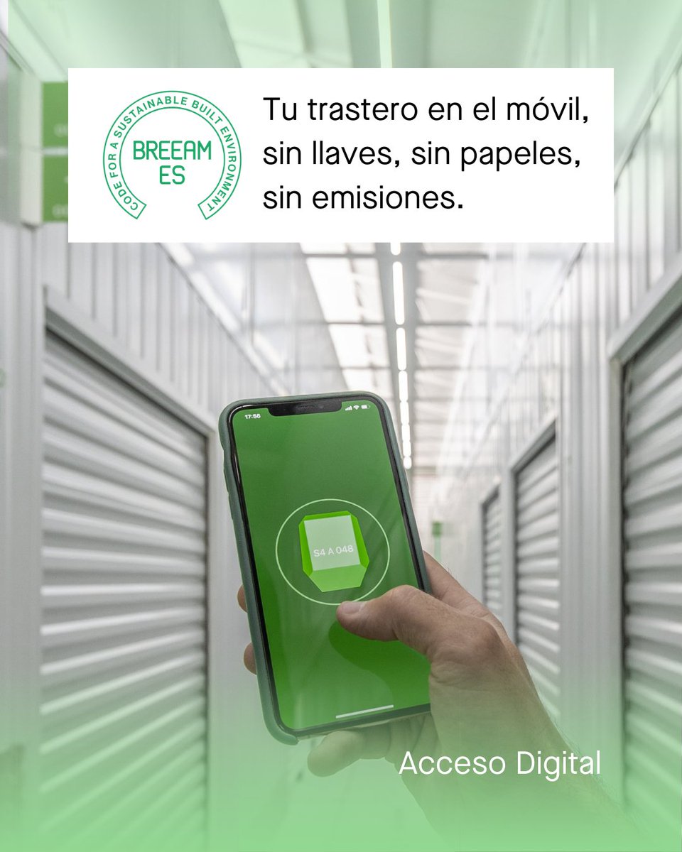 StoremoreES's tweet image. 🌍 Repetimos candidatura a los #FEDESSAAwards 2025 con el Sustainability Award. En Storemore la sostenibilidad es integral: centros BREEAM, placas solares, accesos digitales, cargadores eléctricos y compromiso real con la comunidad. ♻️
#TuTrasteroInteligente #StoremoreSpain
