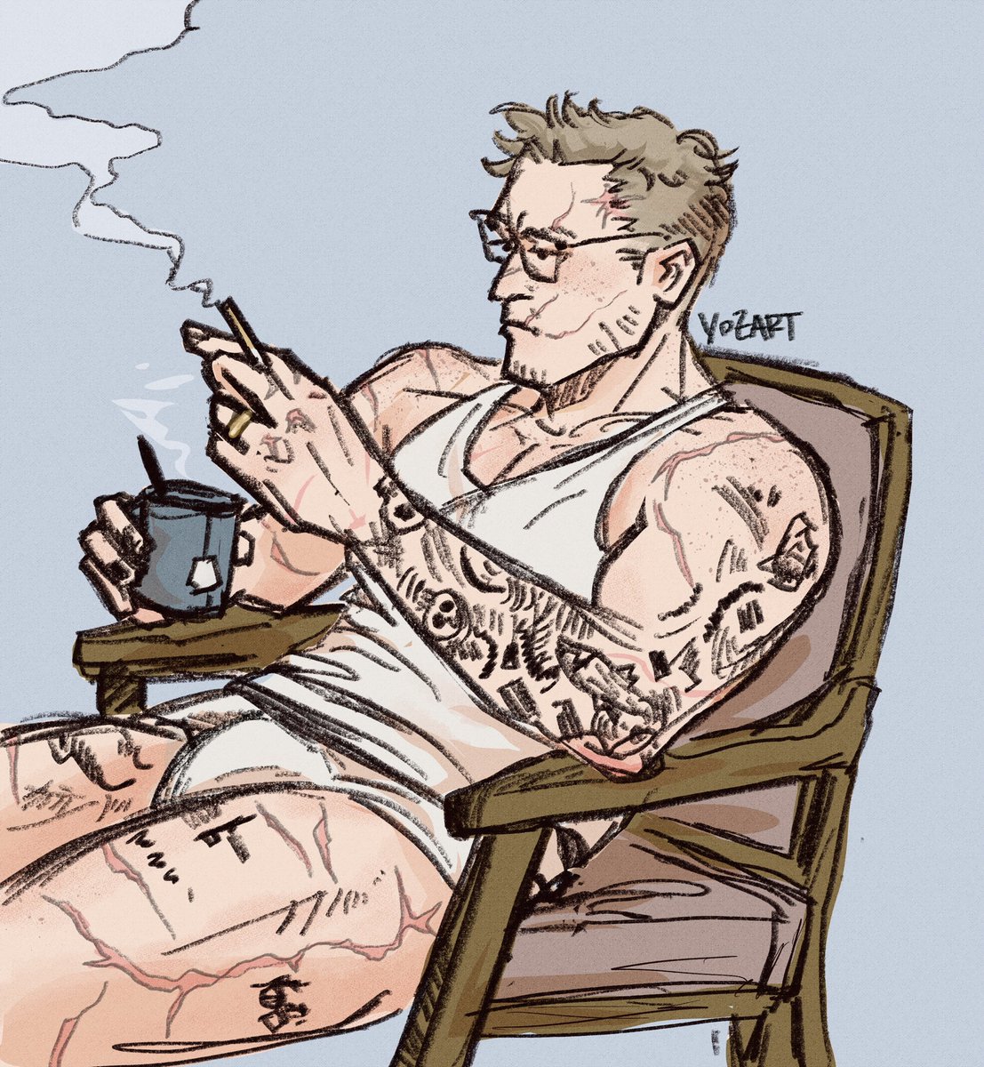 the husband 🤌 
#SimonGhostRiley