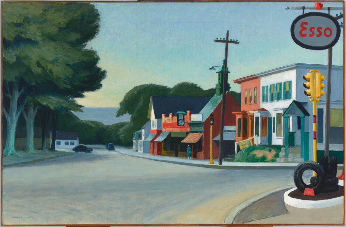 Portrait of Orleans - 1950 #artbots #hopper