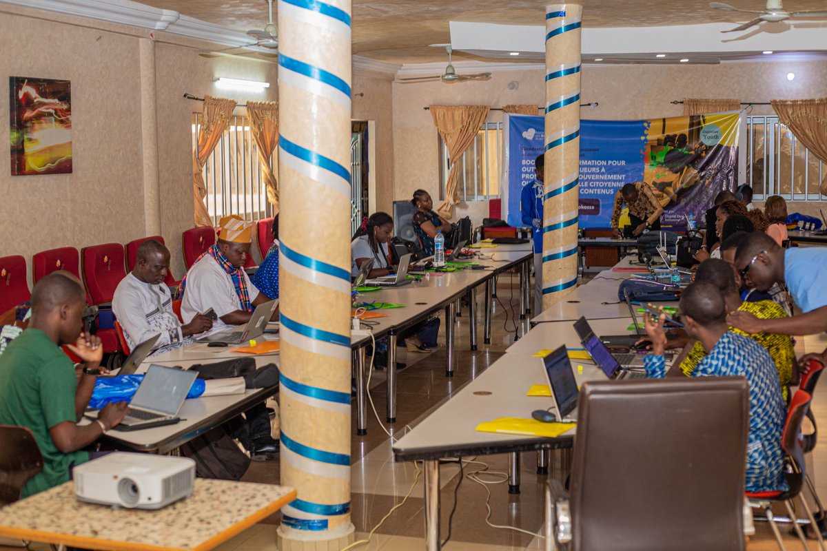 #GenerationOGP
Démarrage ce matin du #BootCamp2025 de formation au profit des blogueurs et blogueuses de <a href="/ab_benin/">Blogueurs du Bénin</a> pour promouvoir le gouvernement ouvert par la veille citoyenne et la création de contenus.

Très heureux de coordonner ce projet pour le compte de l'association.