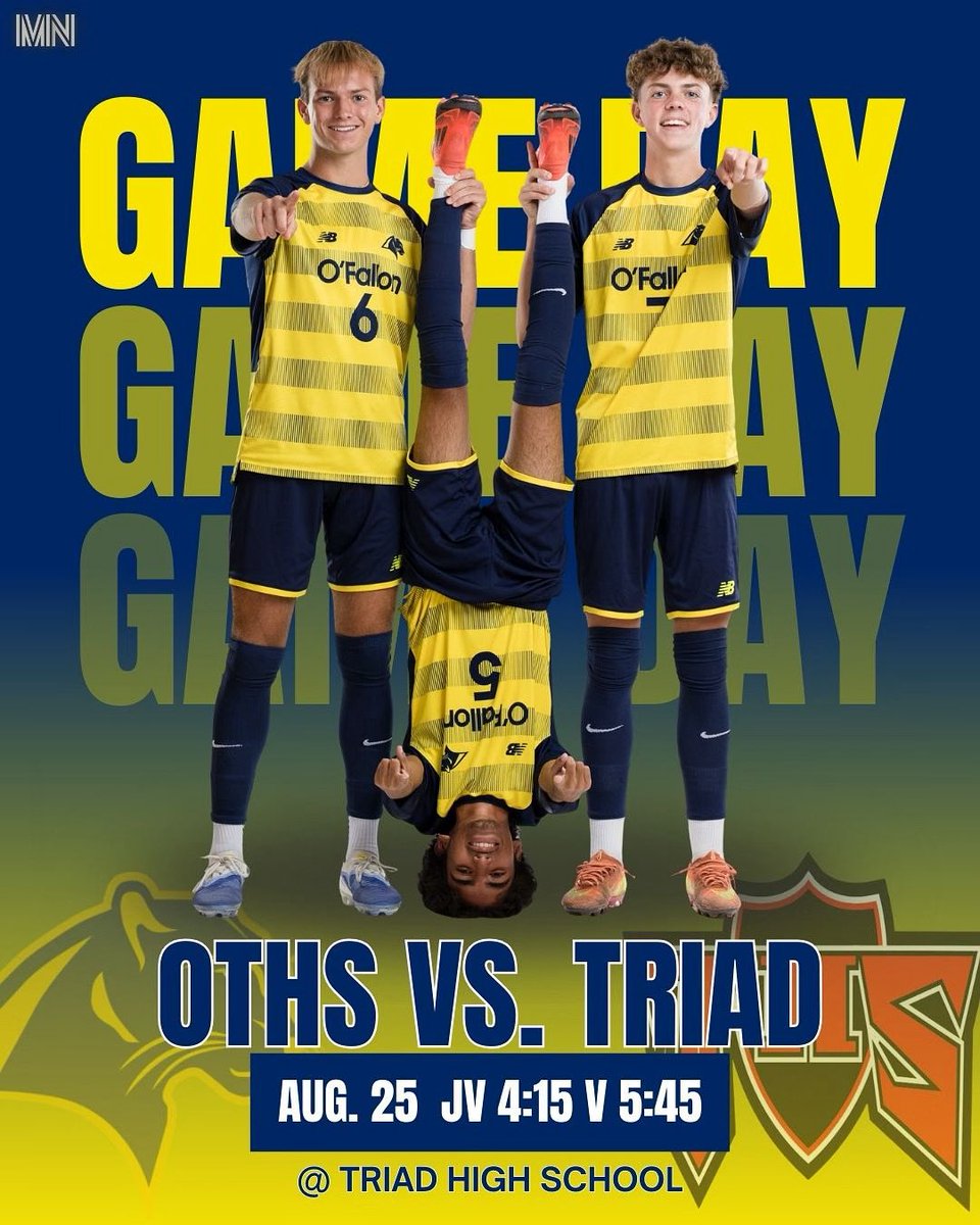 🫵  See YOU at our first game day at Triad High School 🫵
