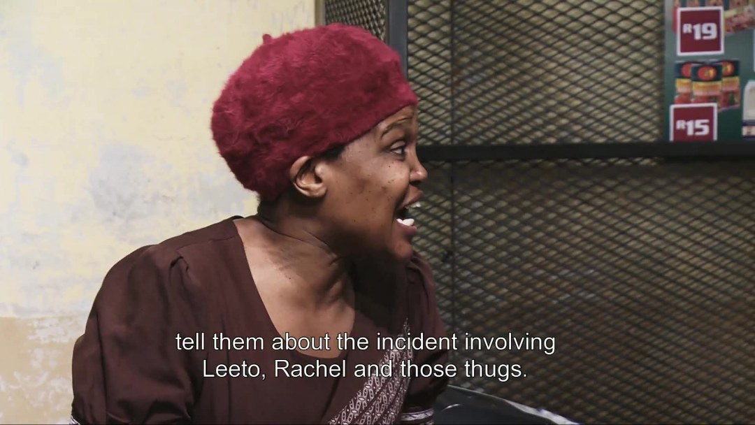Nora is angry with Salamina for lying to the police about Rachel.

Watch Skeem Saam every weekdays at 19h30 on SABC1 or stream live on sabc-plus.com 

#SABCEDUCATION