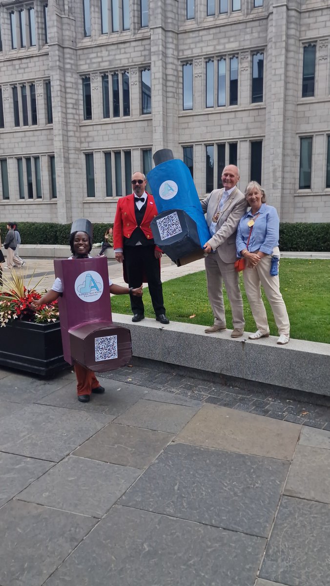 Asthma and Allergy Foundation (@aaf_info) on Twitter photo On Saturday, Team AAF joined the Celebrate Aberdeen Parade 2025, alongside so many incredible 3rd sector orgs making a difference!
A special highlight was when "Aberdeen’s First Citizen" Lord Provost of Aberdeen, Dr David Cameron, held our giant inhaler prop!
#asthma <a href="/AberdeenCC/">Aberdeen City Council</a> On Saturday, Team AAF joined the Celebrate Aberdeen Parade 2025, alongside so many incredible 3rd sector orgs making a difference!
A special highlight was when "Aberdeen’s First Citizen" Lord Provost of Aberdeen, Dr David Cameron, held our giant inhaler prop!
#asthma <a href="/AberdeenCC/">Aberdeen City Council</a>