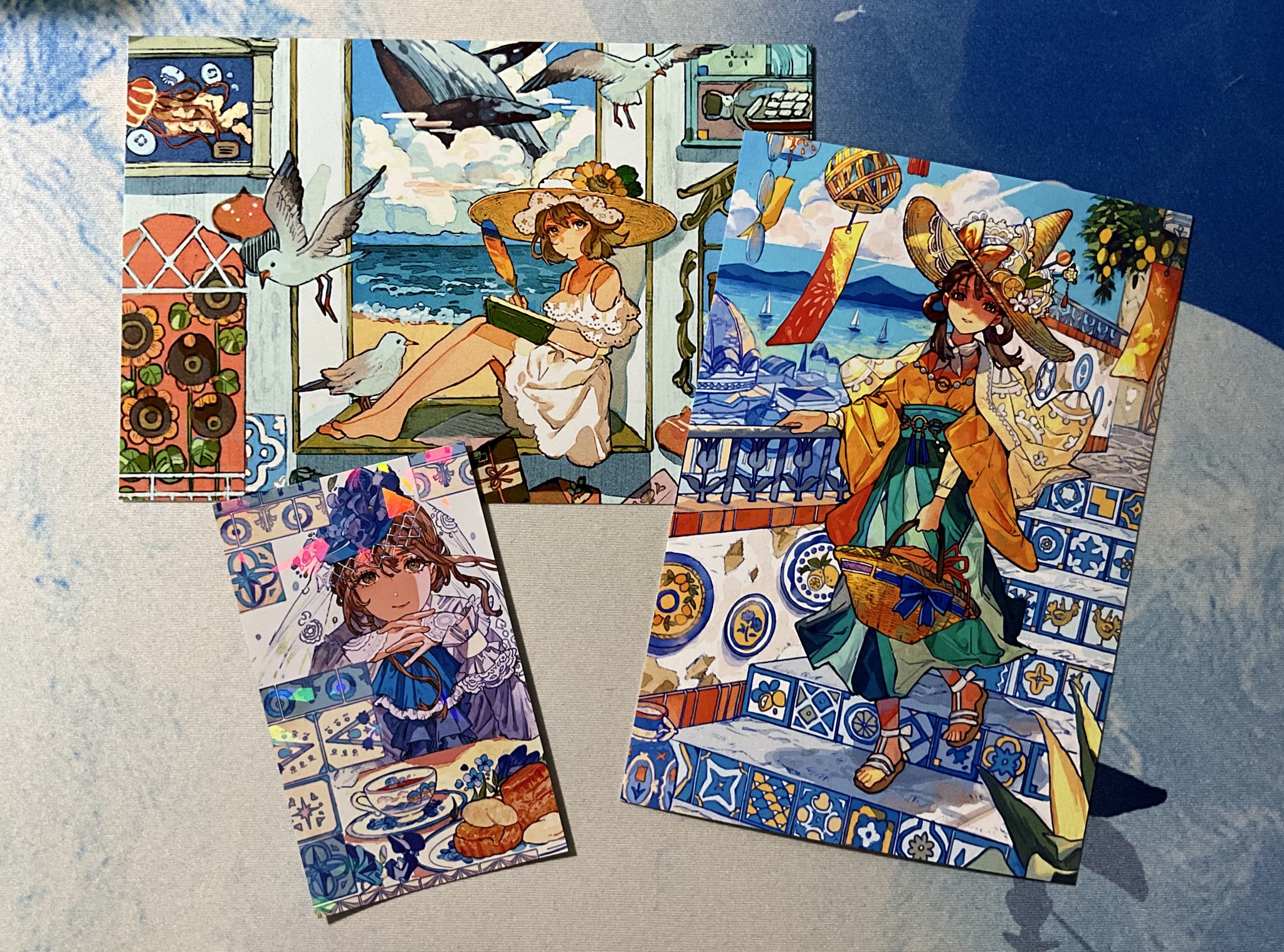 淵゛イラストレーション作品集 BIRTHDAY 直筆イラスト入りサイン